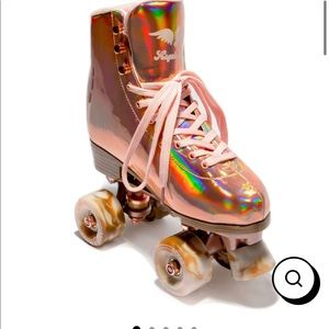 Pink Sunset Rollerblades from Angel Skates
